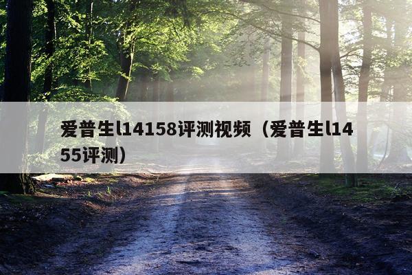 爱普生l14158评测视频（爱普生l1455评测）