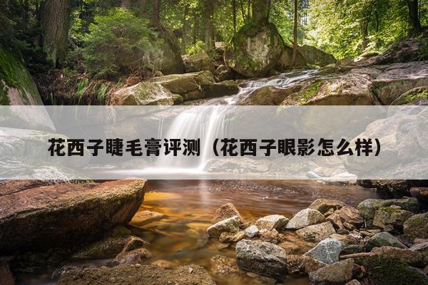 花西子睫毛膏评测（花西子眼影怎么样）