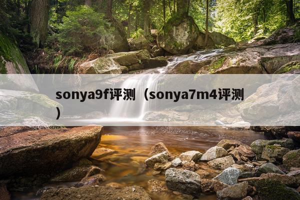 sonya9f评测（sonya7m4评测）