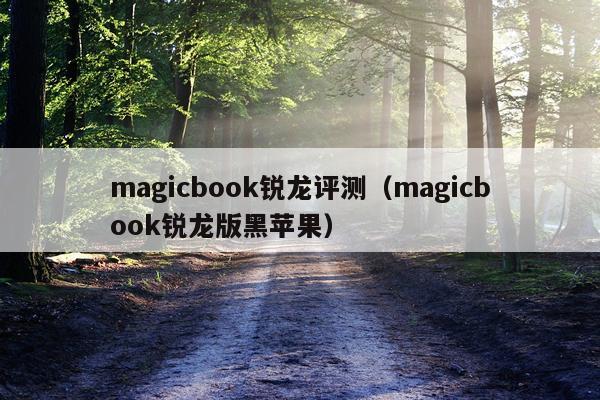 magicbook锐龙评测（magicbook锐龙版黑苹果）